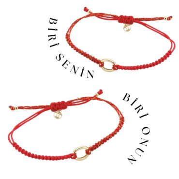 Oval Link Twist İkili Set